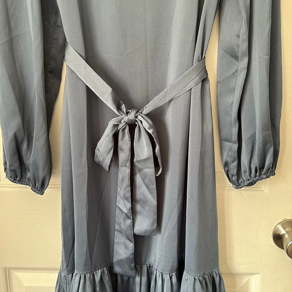 SHEIN Women’s Formal Satin Maxi Dress. NWOTs! - Picture 3 of 7